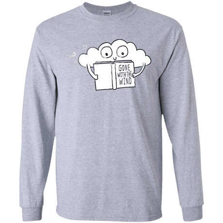 T-Shirts Sport Grey / YS Gone with the Wind Youth Long Sleeve T-Shirt