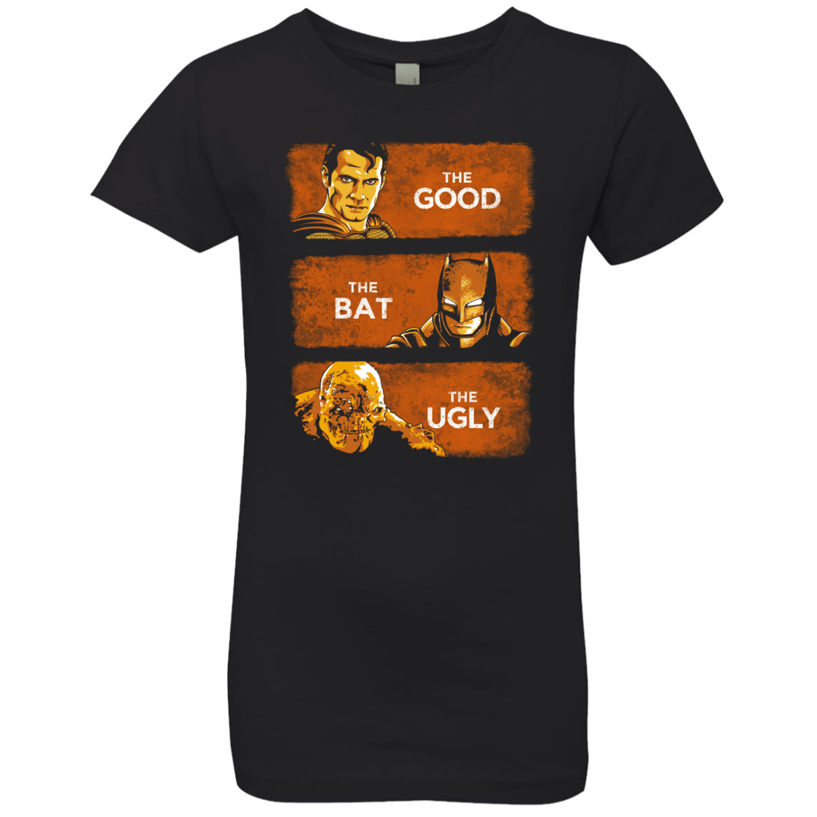 T-Shirts Black / YXS Good, Bat, Ugly Girls Premium T-Shirt
