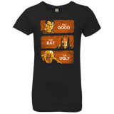 T-Shirts Black / YXS Good, Bat, Ugly Girls Premium T-Shirt