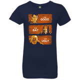 T-Shirts Midnight Navy / YXS Good, Bat, Ugly Girls Premium T-Shirt