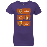 T-Shirts Purple Rush / YXS Good, Bat, Ugly Girls Premium T-Shirt