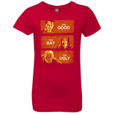 T-Shirts Red / YXS Good, Bat, Ugly Girls Premium T-Shirt