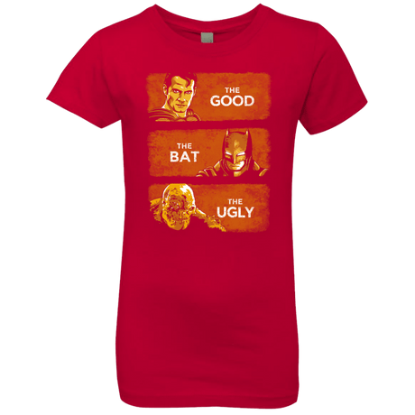 T-Shirts Red / YXS Good, Bat, Ugly Girls Premium T-Shirt