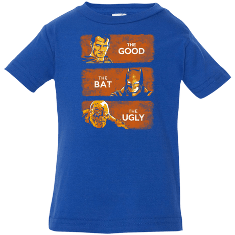 T-Shirts Royal / 6 Months Good, Bat, Ugly Infant Premium T-Shirt