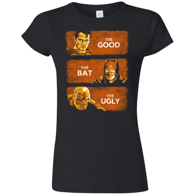 T-Shirts Black / S Good, Bat, Ugly Junior Slimmer-Fit T-Shirt