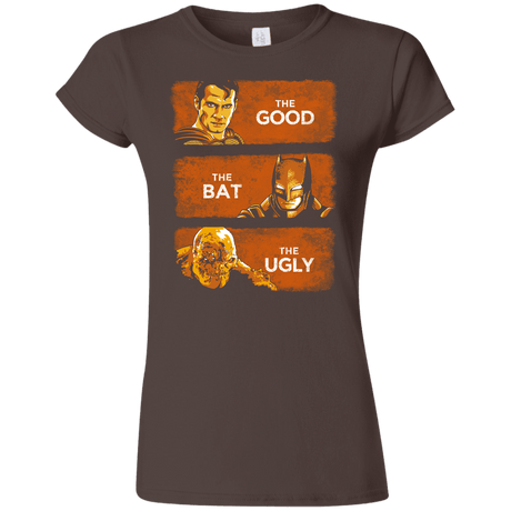 T-Shirts Dark Chocolate / S Good, Bat, Ugly Junior Slimmer-Fit T-Shirt