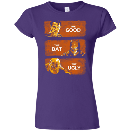 T-Shirts Purple / S Good, Bat, Ugly Junior Slimmer-Fit T-Shirt