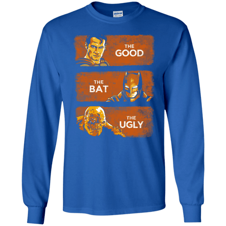 T-Shirts Royal / S Good, Bat, Ugly Men's Long Sleeve T-Shirt