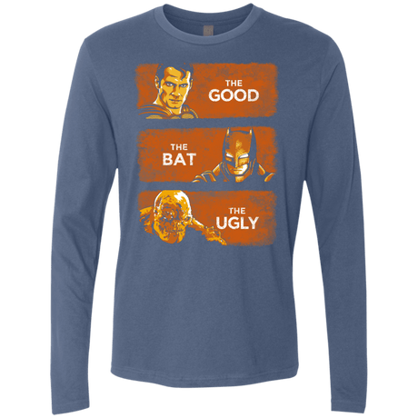 T-Shirts Indigo / S Good, Bat, Ugly Men's Premium Long Sleeve