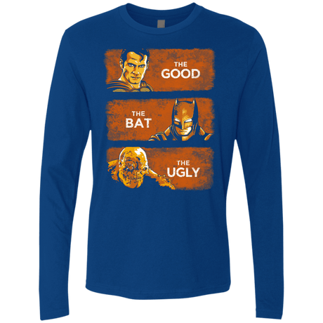T-Shirts Royal / S Good, Bat, Ugly Men's Premium Long Sleeve