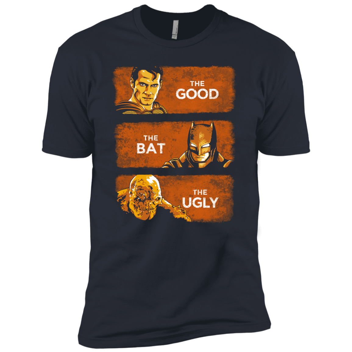 T-Shirts Indigo / X-Small Good, Bat, Ugly Men's Premium T-Shirt