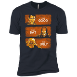 T-Shirts Indigo / X-Small Good, Bat, Ugly Men's Premium T-Shirt