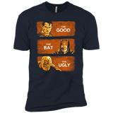 T-Shirts Midnight Navy / X-Small Good, Bat, Ugly Men's Premium T-Shirt