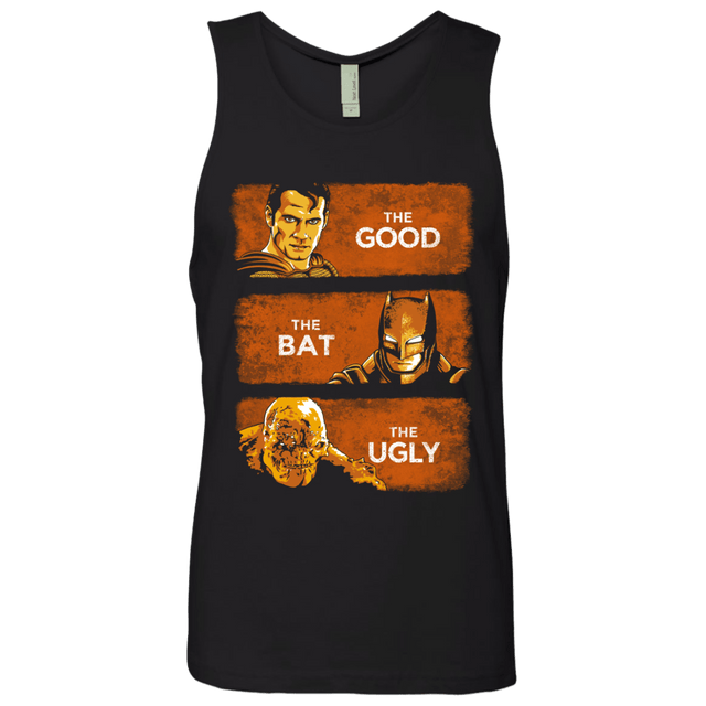 T-Shirts Black / S Good, Bat, Ugly Men's Premium Tank Top