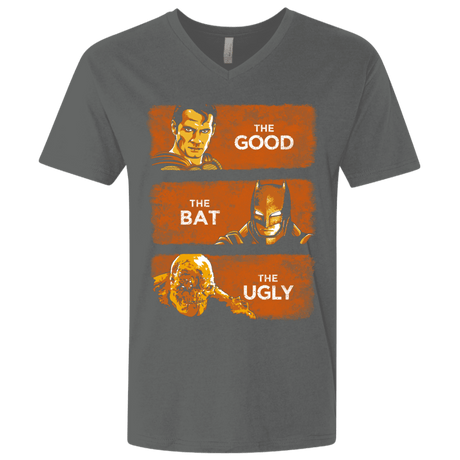 T-Shirts Heavy Metal / X-Small Good, Bat, Ugly Men's Premium V-Neck