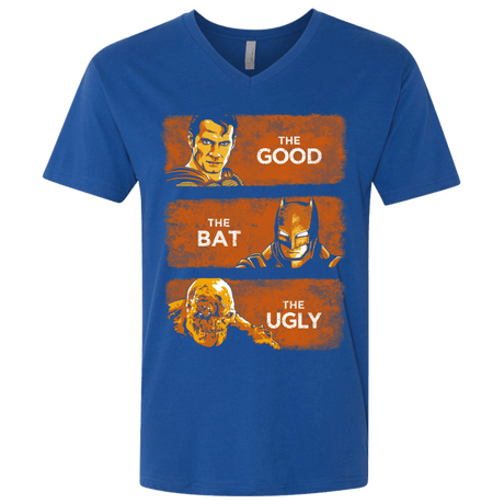 T-Shirts Royal / X-Small Good, Bat, Ugly Men's Premium V-Neck