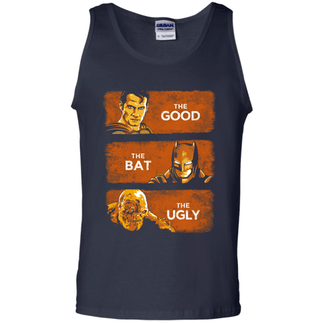 T-Shirts Navy / S Good, Bat, Ugly Men's Tank Top