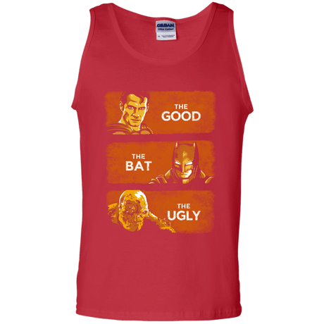 T-Shirts Red / S Good, Bat, Ugly Men's Tank Top