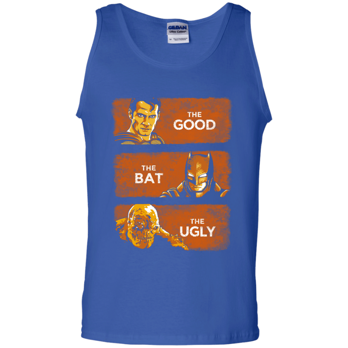 T-Shirts Royal / S Good, Bat, Ugly Men's Tank Top