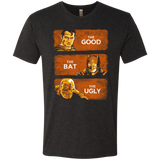 T-Shirts Vintage Black / S Good, Bat, Ugly Men's Triblend T-Shirt