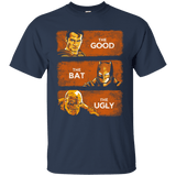 T-Shirts Navy / S Good, Bat, Ugly T-Shirt