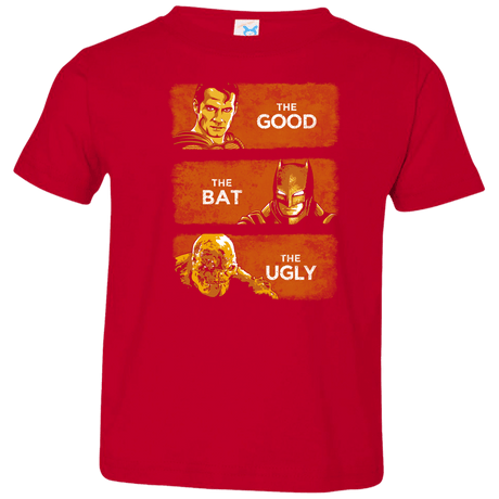 T-Shirts Red / 2T Good, Bat, Ugly Toddler Premium T-Shirt