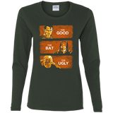 T-Shirts Forest / S Good, Bat, Ugly Women's Long Sleeve T-Shirt