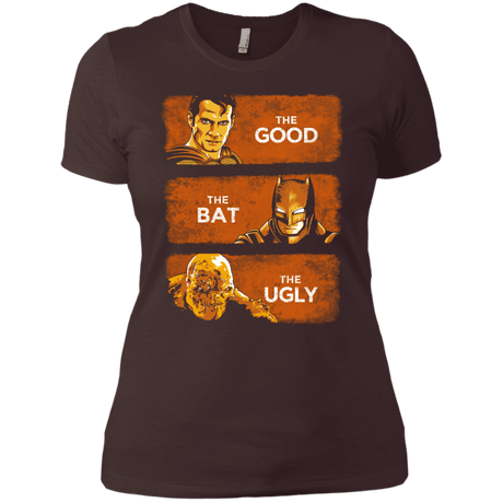 T-Shirts Dark Chocolate / X-Small Good, Bat, Ugly Women's Premium T-Shirt