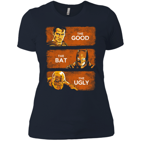 T-Shirts Midnight Navy / X-Small Good, Bat, Ugly Women's Premium T-Shirt
