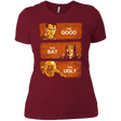 T-Shirts Scarlet / X-Small Good, Bat, Ugly Women's Premium T-Shirt