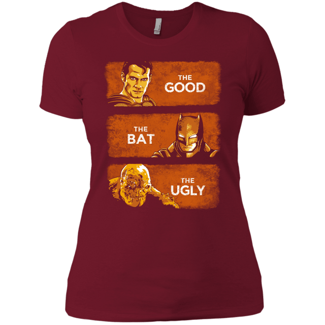 T-Shirts Scarlet / X-Small Good, Bat, Ugly Women's Premium T-Shirt