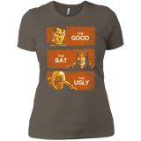 T-Shirts Warm Grey / X-Small Good, Bat, Ugly Women's Premium T-Shirt
