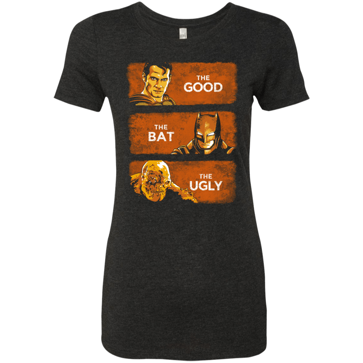 T-Shirts Vintage Black / S Good, Bat, Ugly Women's Triblend T-Shirt