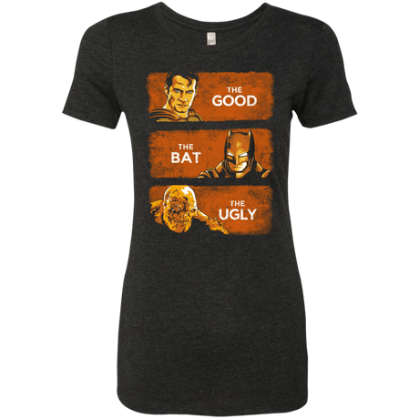 T-Shirts Vintage Black / S Good, Bat, Ugly Women's Triblend T-Shirt
