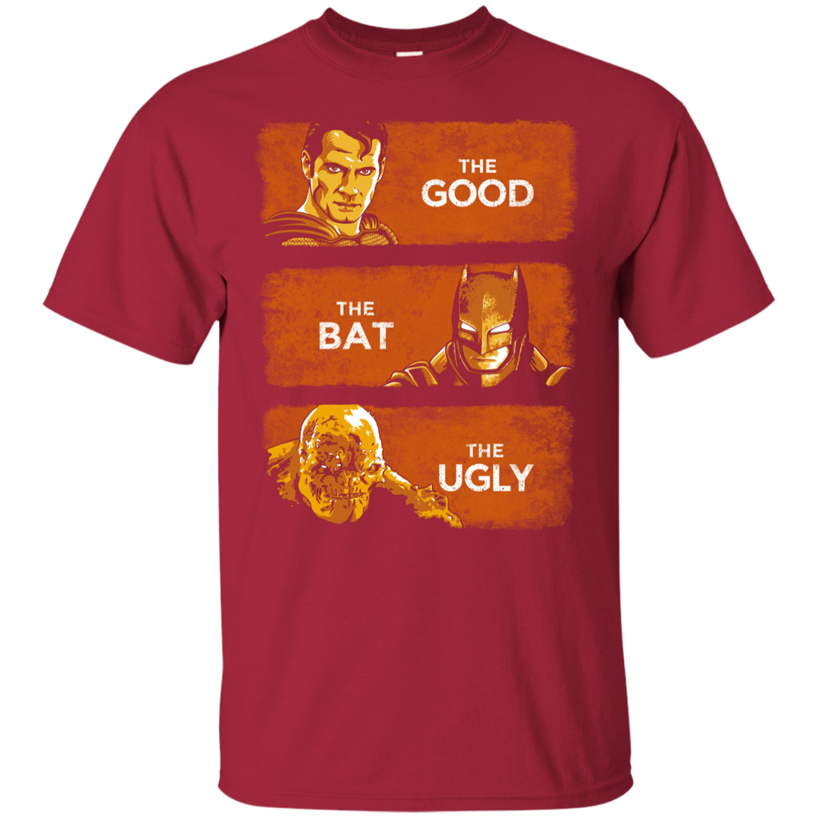 T-Shirts Cardinal / YXS Good, Bat, Ugly Youth T-Shirt