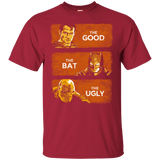 T-Shirts Cardinal / YXS Good, Bat, Ugly Youth T-Shirt