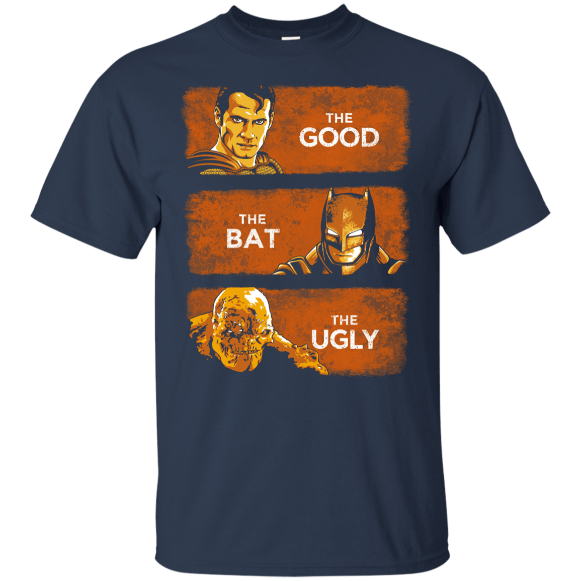 T-Shirts Navy / YXS Good, Bat, Ugly Youth T-Shirt