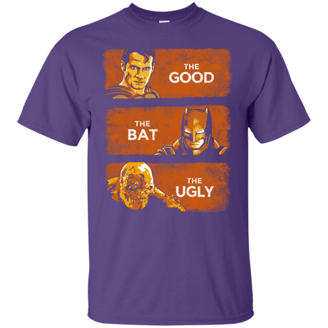 T-Shirts Purple / YXS Good, Bat, Ugly Youth T-Shirt