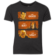 T-Shirts Vintage Black / YXS Good, Bat, Ugly Youth Triblend T-Shirt