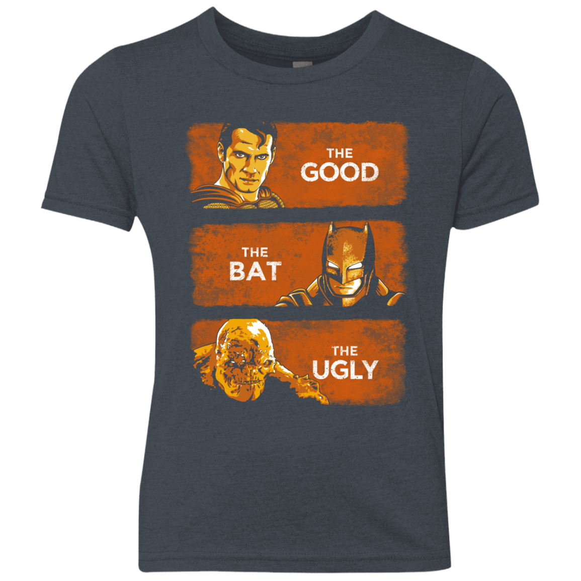T-Shirts Vintage Navy / YXS Good, Bat, Ugly Youth Triblend T-Shirt