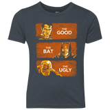 T-Shirts Vintage Navy / YXS Good, Bat, Ugly Youth Triblend T-Shirt