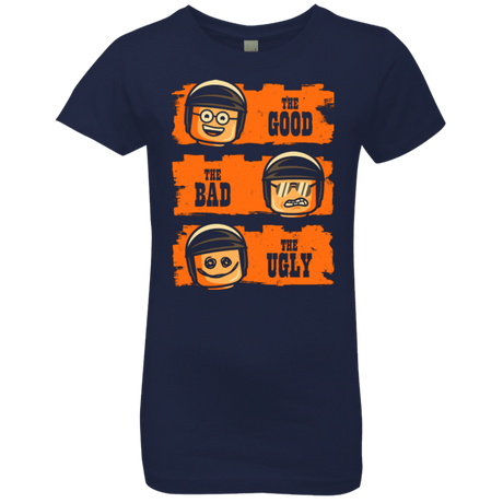 T-Shirts Midnight Navy / YXS GOOD COP BAD COP UGLY COP Girls Premium T-Shirt