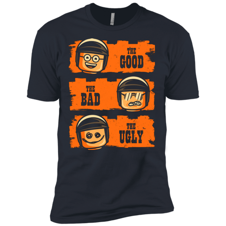 T-Shirts Indigo / X-Small GOOD COP BAD COP UGLY COP Men's Premium T-Shirt