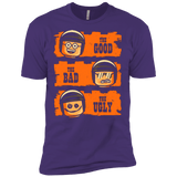 T-Shirts Purple / X-Small GOOD COP BAD COP UGLY COP Men's Premium T-Shirt