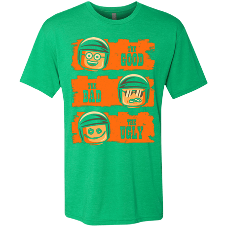 T-Shirts Envy / Small GOOD COP BAD COP UGLY COP Men's Triblend T-Shirt