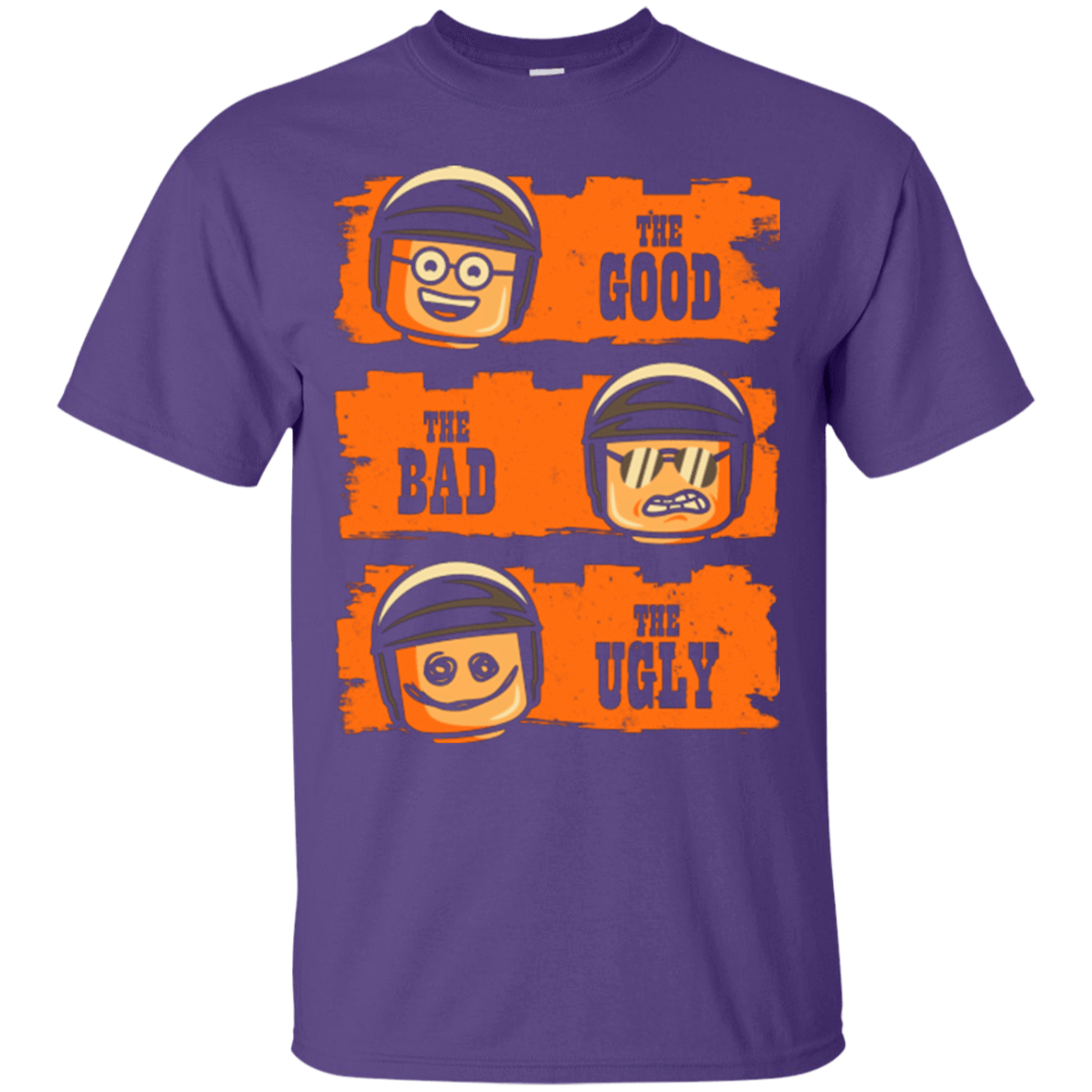 T-Shirts Purple / Small GOOD COP BAD COP UGLY COP T-Shirt