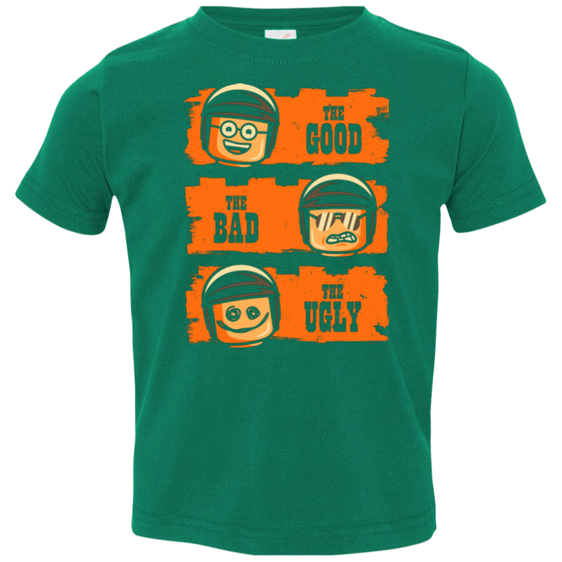 T-Shirts Kelly / 2T GOOD COP BAD COP UGLY COP Toddler Premium T-Shirt