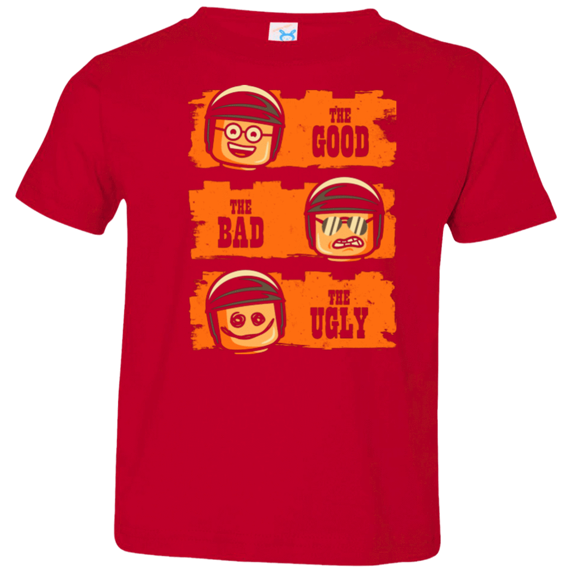 T-Shirts Red / 2T GOOD COP BAD COP UGLY COP Toddler Premium T-Shirt