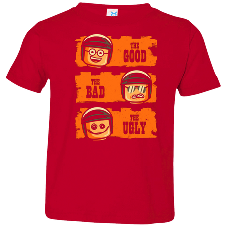 T-Shirts Red / 2T GOOD COP BAD COP UGLY COP Toddler Premium T-Shirt