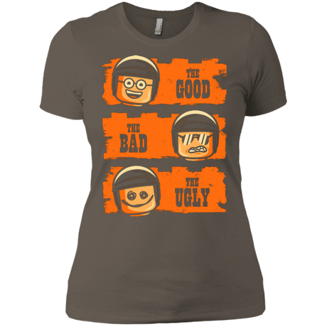 T-Shirts Warm Grey / X-Small GOOD COP BAD COP UGLY COP Women's Premium T-Shirt